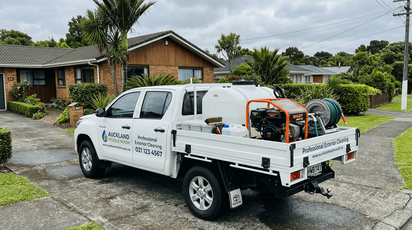 Wash Method mobile cleaning rig in Auckland